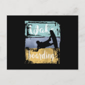 Wakeboarder Postkarte (Vorderseite)