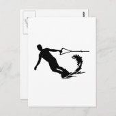 Wakeboarder Postkarte (Vorne/Hinten)