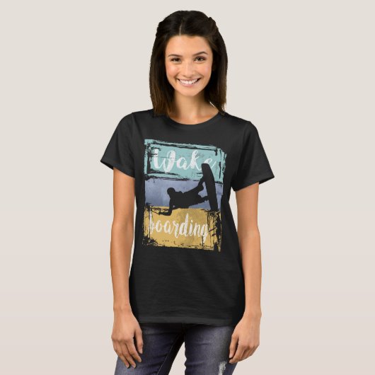 Wakeboarder T-Shirt (Vorne ganz)