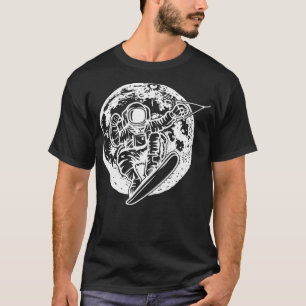 Wakeboarder Vollmond T-Shirt