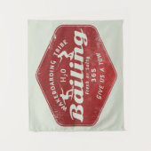 Wakeboarder Wandteppich (Vorderseite)