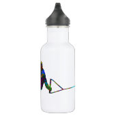 Wakeboarder-wilde Farben Trinkflasche (Rechts)