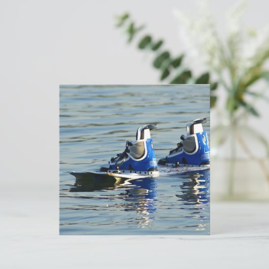 Wakeboarding 360 Einladung (Stehend Vorderseite)