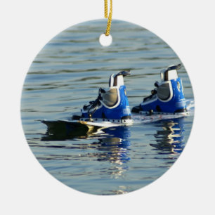 Wakeboarding 360 Verzierung Keramikornament