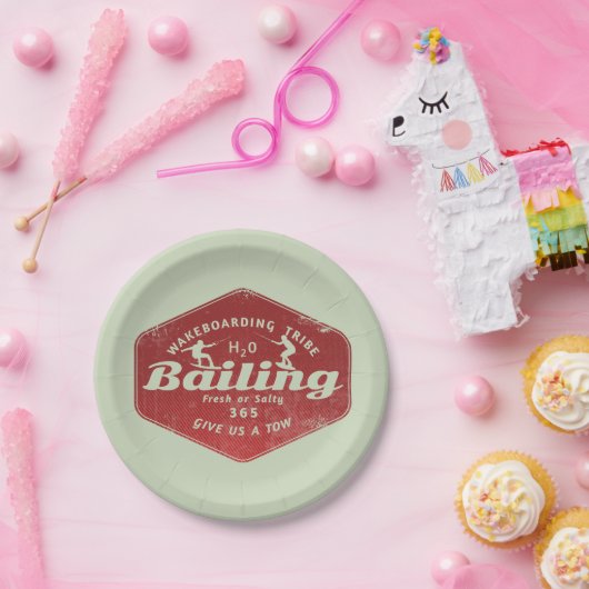 Wakeboarding-Banking Pappteller (Party)