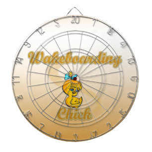 Wakeboarding Chick Dartscheibe