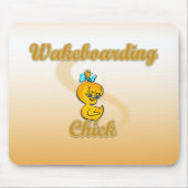 Wakeboarding Chick Mousepad (Vorne)