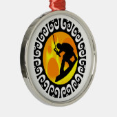 WAKEBOARDING DIE ATMOSPHÄRE ORNAMENT AUS METALL (Rechts)