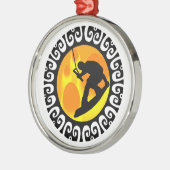 WAKEBOARDING DIE ATMOSPHÄRE ORNAMENT AUS METALL (Links)