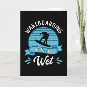 Wakeboarding erhält Wakeboarder Wakeboard Karte