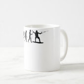 Wakeboarding Evolution Kaffeetasse (VorderseiteRechts)