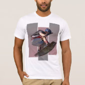 Wakeboarding Felsen T-Shirt (Vorderseite)