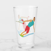 Wakeboarding Glas (Rückseite)