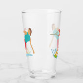 Wakeboarding Glas (Links)