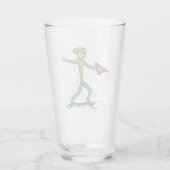 Wakeboarding Glas (Rückseite)