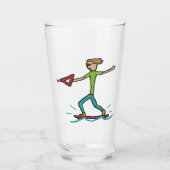 Wakeboarding Glas (Vorderseite)