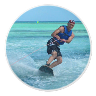 Wakeboarding in den Tropen Keramikknauf