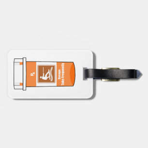 Wakeboarding ist mein Medikament Gepäckanhänger