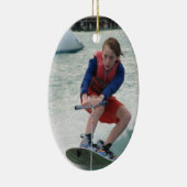 Wakeboarding Jugend-Verzierung Keramik Ornament (Rechts)