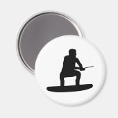 Wakeboarding Magnet (Vorderseite/Rückseite)