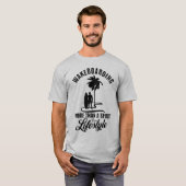 Wakeboarding more als a Sport Es ist ein Lifestyle T-Shirt (Vorne ganz)