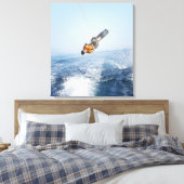 Wakeboarding Stunt Leinwanddruck (Insitu (Schlafzimmer))