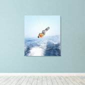 Wakeboarding Stunt Leinwanddruck (Insitu (Holzboden))