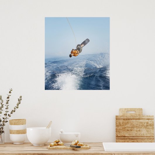 Wakeboarding Stunt Poster (Küche)