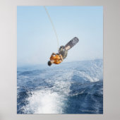 Wakeboarding Stunt Poster (Vorne)