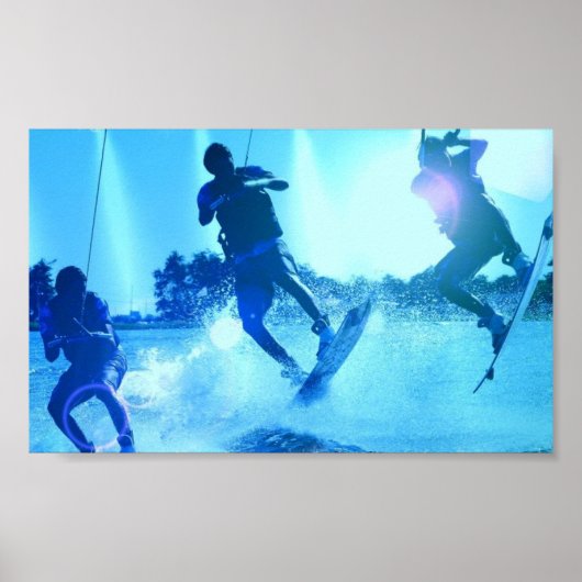 Wakeboarding Trio Poster (Vorne)