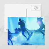 Wakeboarding Trio Postkarte (Vorne/Hinten)