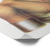 Wakechai oder "Crouching Eagle", ein Sauk-Chef Poster (Ecke)