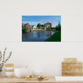 Wakefield Canal Side: Historisches Pub und Wohnung Poster (Küche)
