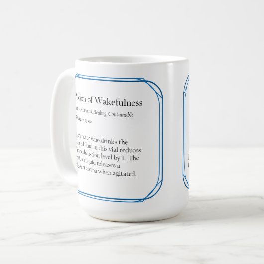 Wakefulness 15 oz Tasse (Vorderseite Links)