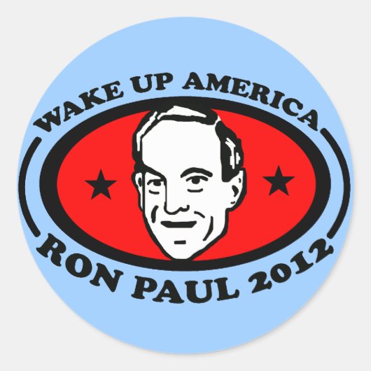 WAKEUP AMERICA STICKERS (Vorderseite)