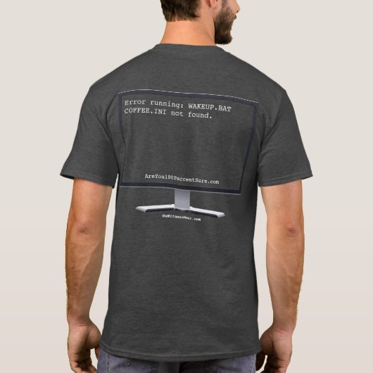 WAKEUP.BAT T-Shirt (Rückseite)