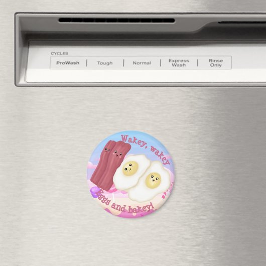 Wakey, wakey Eier und backey! Magnet (In Situ (Geschirrspüler))