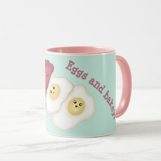 Wakey, Wakey Eier und Backwaren Tasse (VorderseiteRechts)