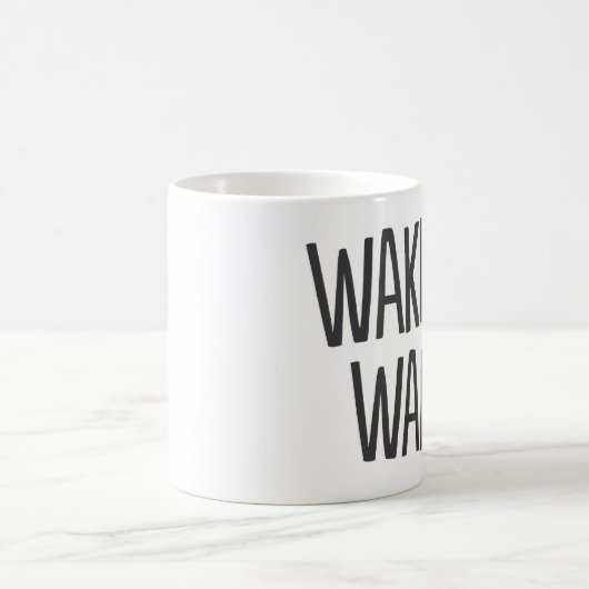 Wakey, Wakey! Funny Coffee Tasse (Mittel)