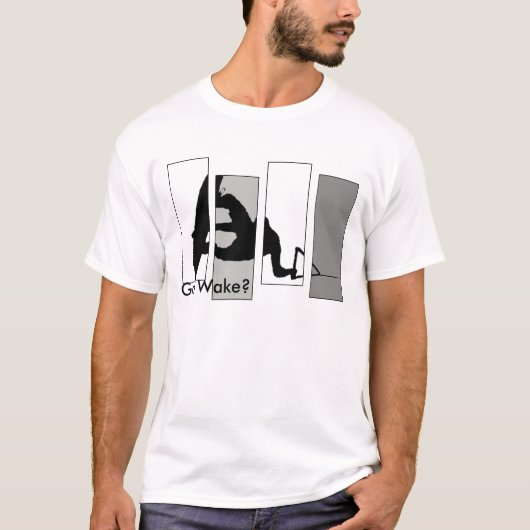 wakeyo, got wecken? T-Shirt (Vorderseite)