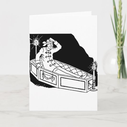 Waking in a Coffin Karte (Vorderseite)