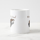 Waking The Dead Skeleton Hand Coffee Jumbo-Tasse (Vorderseite)