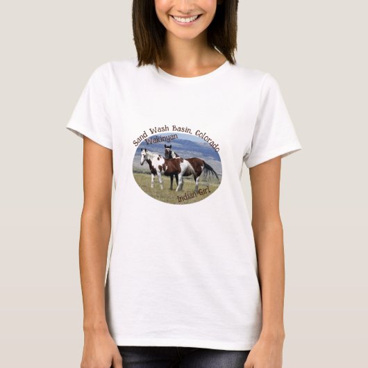 Wakinyan und Indian Girl T - Shirt (Vorderseite)