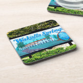 WAKULLA FRÜHLINGE, FLORIDA GETRÄNKEUNTERSETZER (Linke Seite)