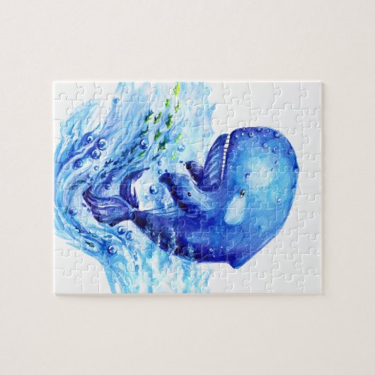 Wal-Aquarell Puzzle (Horizontal)