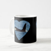 Wal "Aquarius" Westküste Tasse Orca (Vorderseite Links)