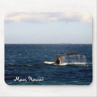Wal-Aufpassen Mauis Hawaii Mousepad