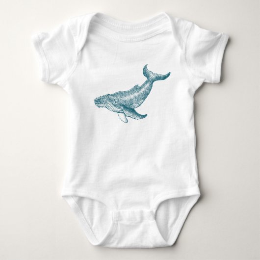 Wal Baby Strampler (Vorderseite)