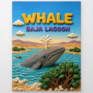 Wal Baja Lagune Modern KlayKoo Postkarte