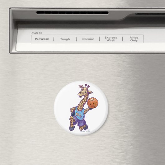 WAL Basketball Magnet (In Situ (Geschirrspüler))
